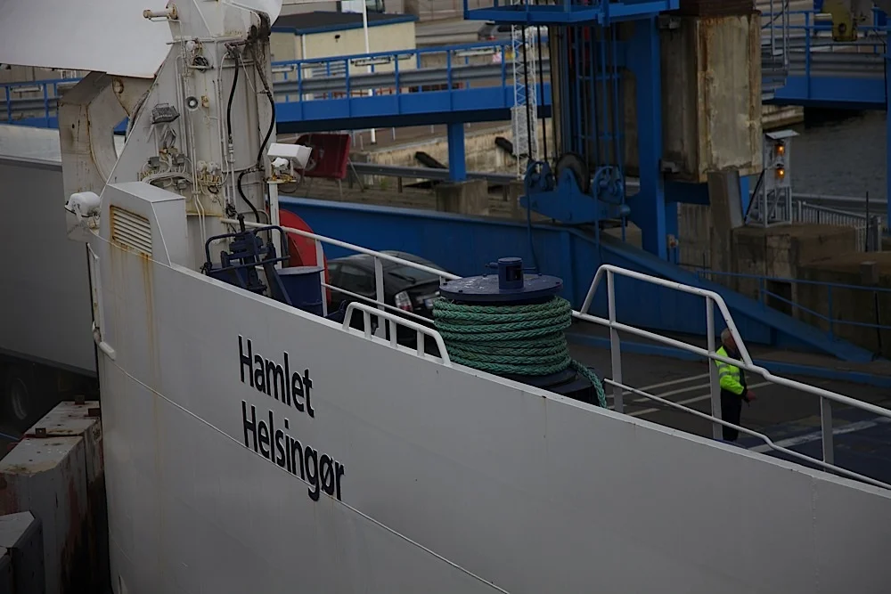 Our Ferry from Helsingør, Denmark to Helsingborg, Sweden.