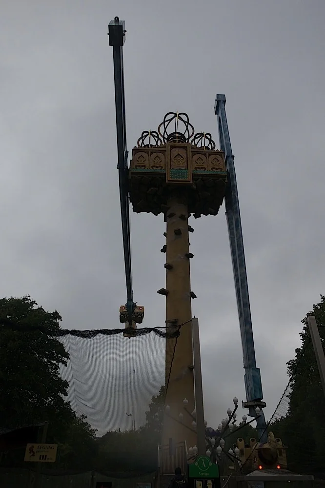 That ride you can control yourself at Tivoli Gardens, Copenhagen, Denmark.
