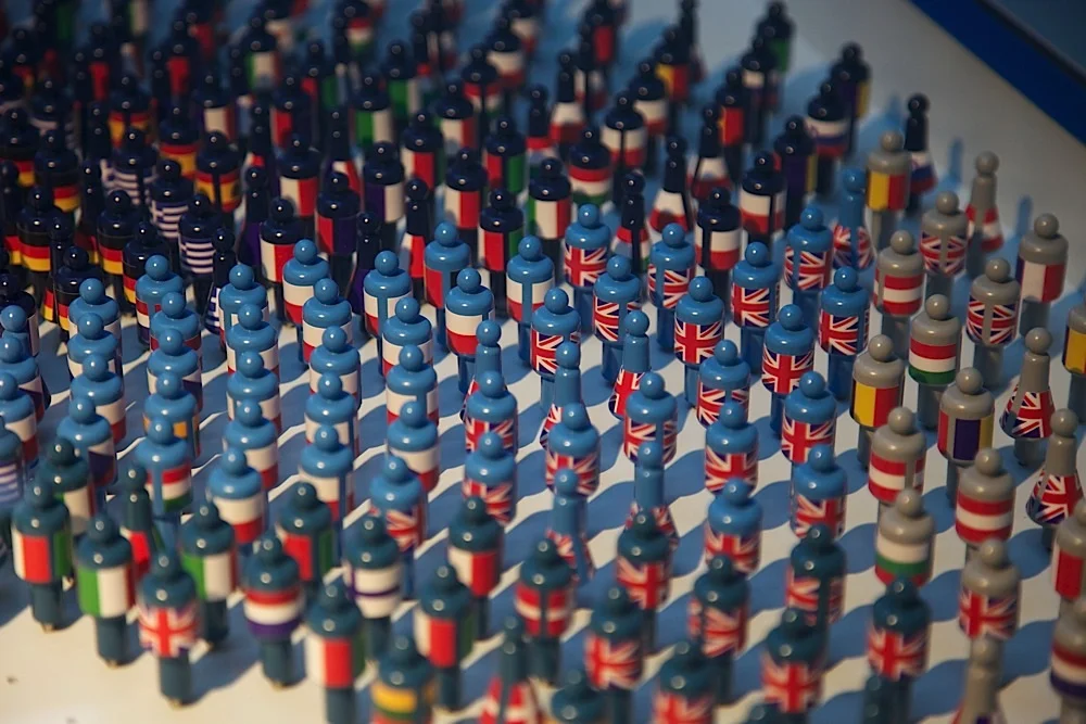 Part of an exhibit at EU Pariliament in Brussels, Belgium.