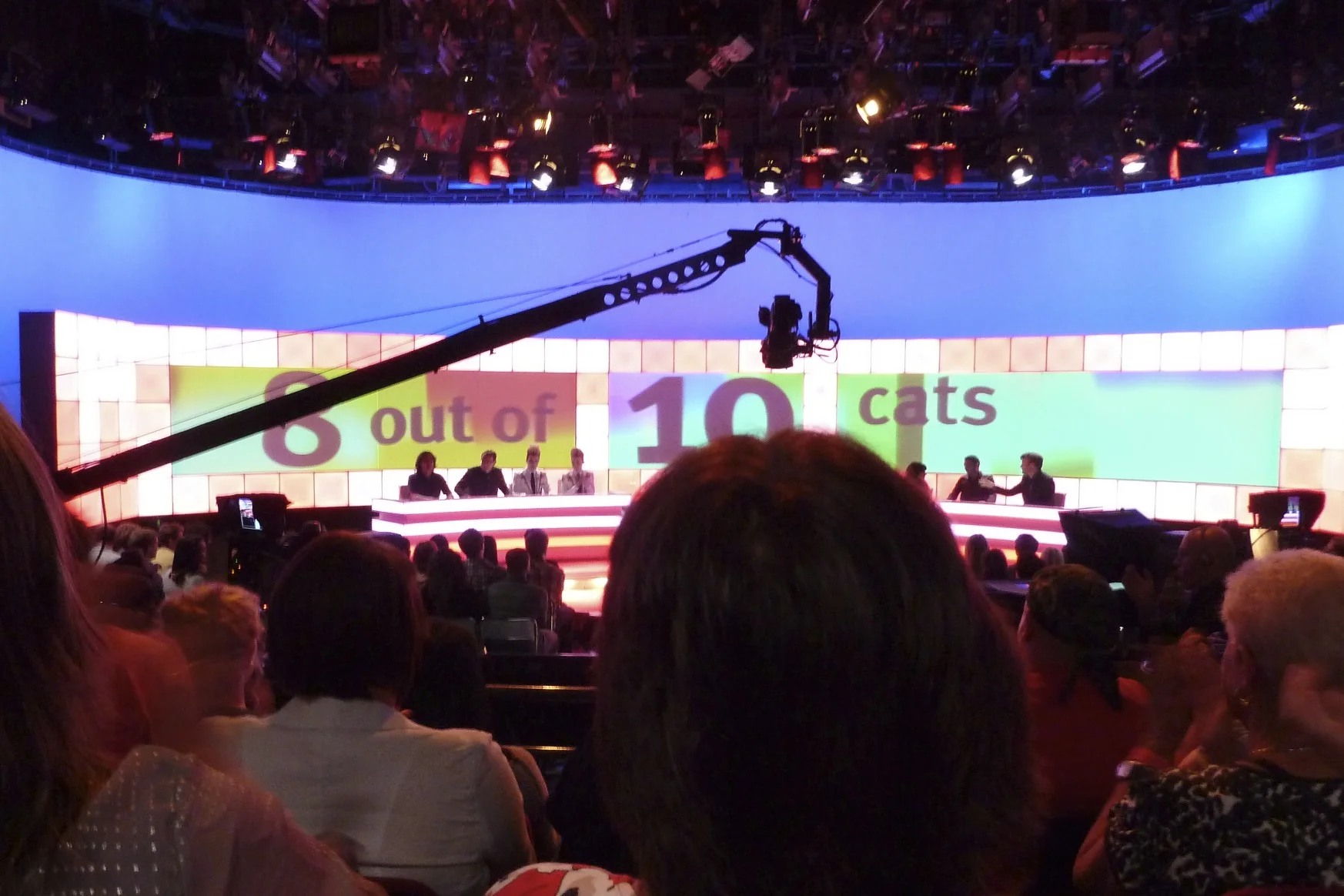 8 Out of 10 Cats, one of my favourite TV shows, at BBC Television Centre.