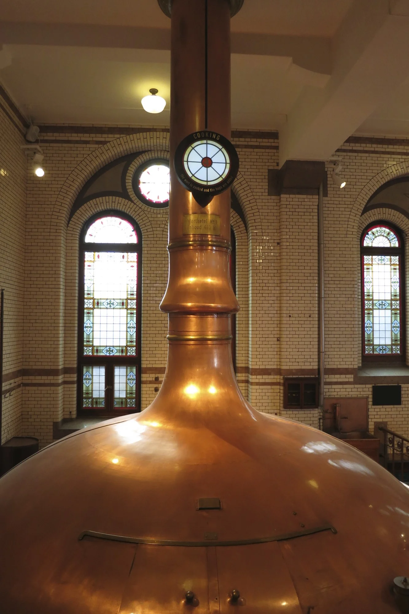 A big vat at "The Heineken Experience." ("The Heineken Experience" is essentially paying for a 45 minute advertisement for a mediocre beer followed by two small glasses of said mediocre beer.) (Amsterdam, The Netherlands.)