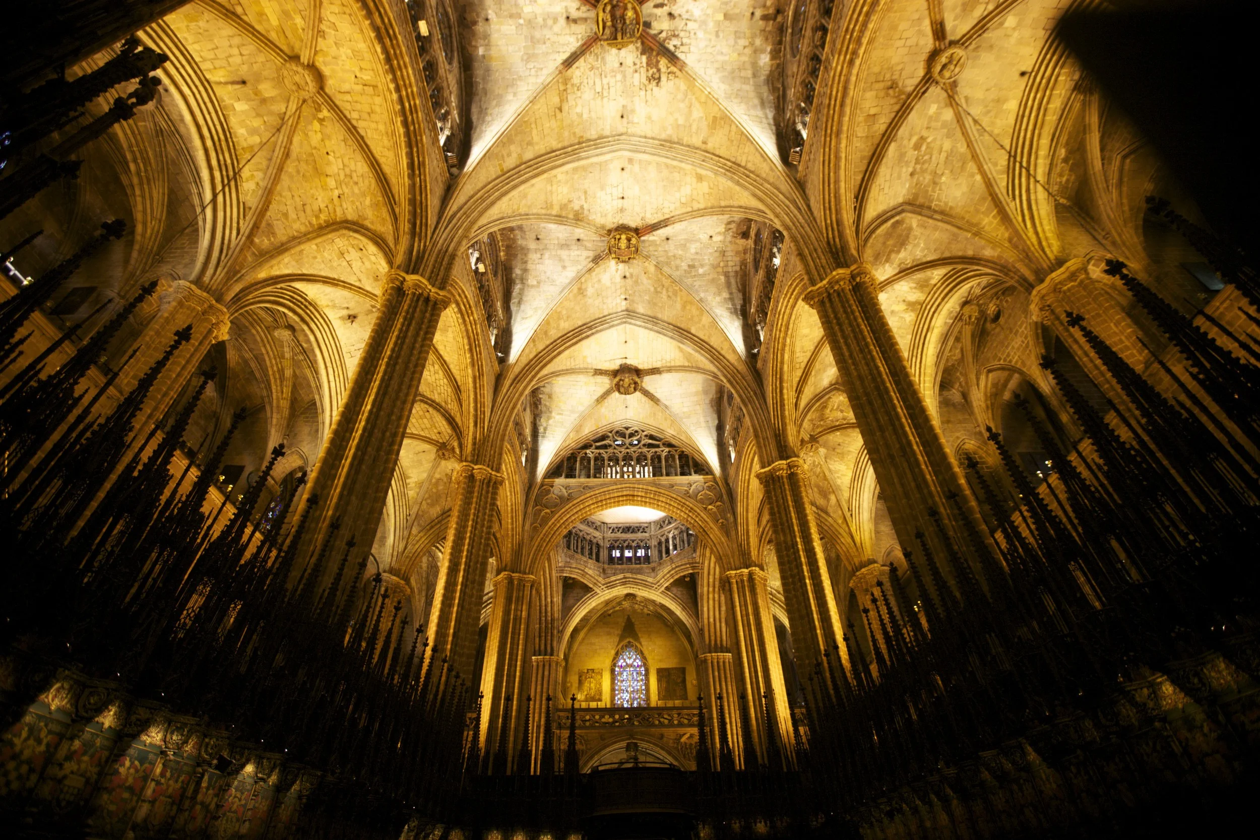 La Catedral de Barcelona.