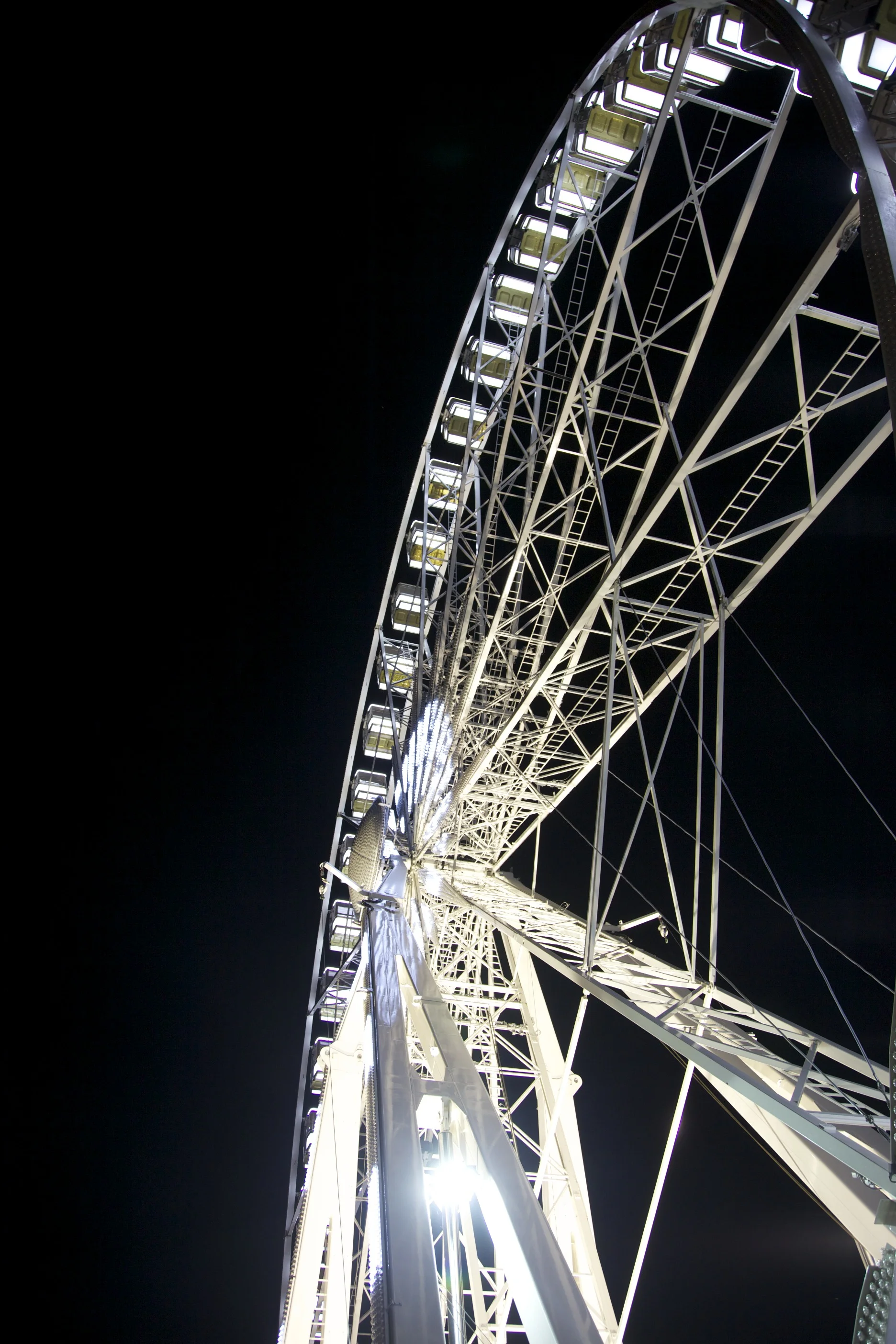 Ferris wheel at the carnival.