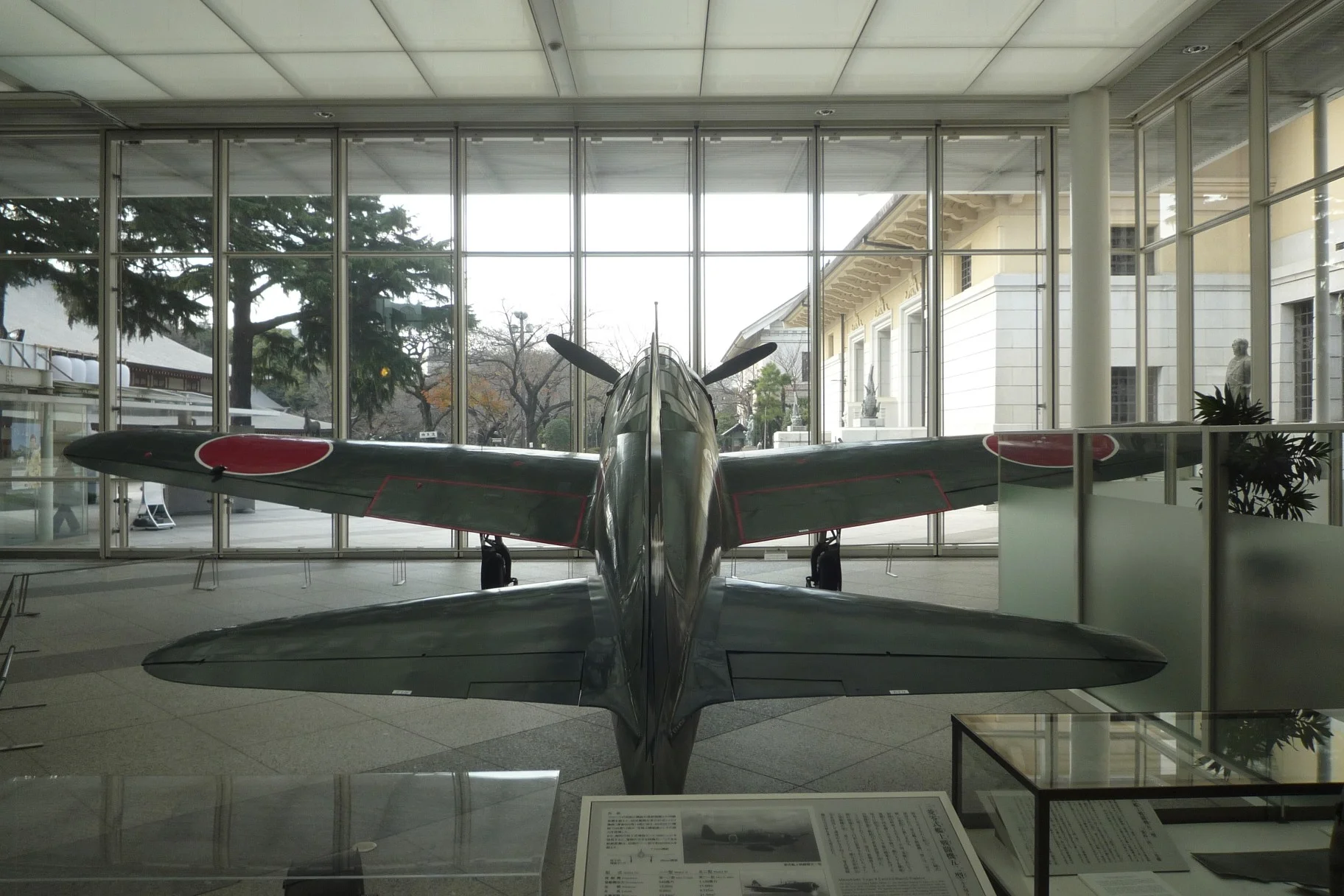 A Zero-Sen Fighter at Yasukuni-Jinja.