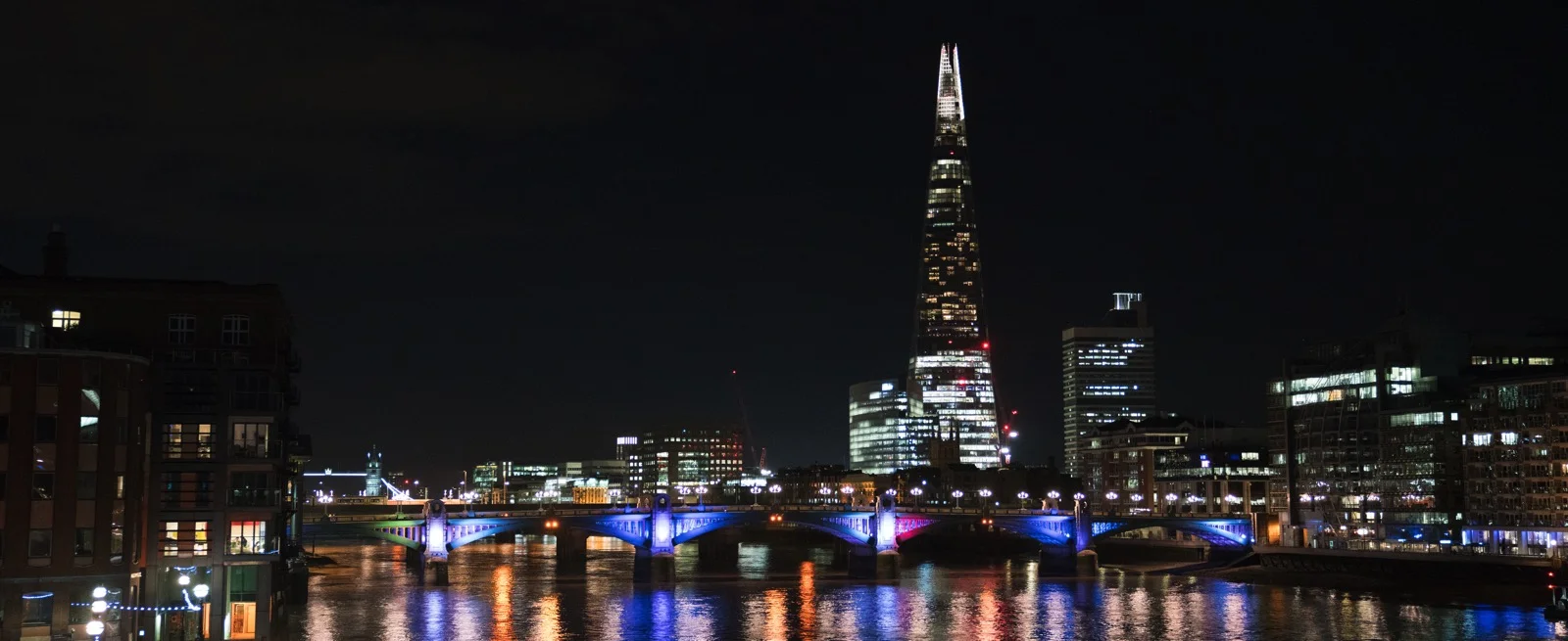 The London skyline with The Shard, which may post-date most of your last visits to the city, as viewed from Millennium Bridge. (London, United Kingdom.)