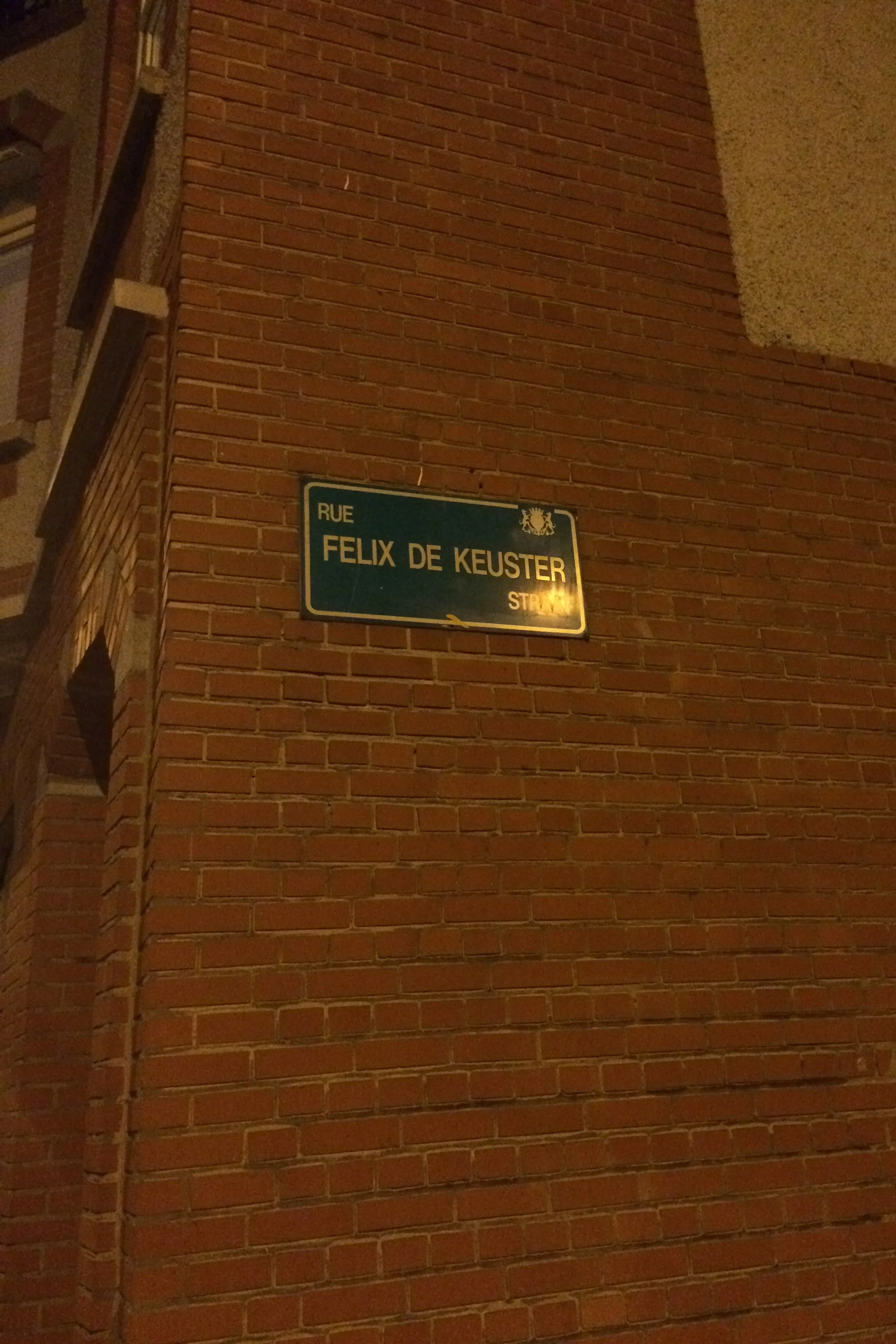 A Belgian relative perhaps? (Brussels, Belgium.)