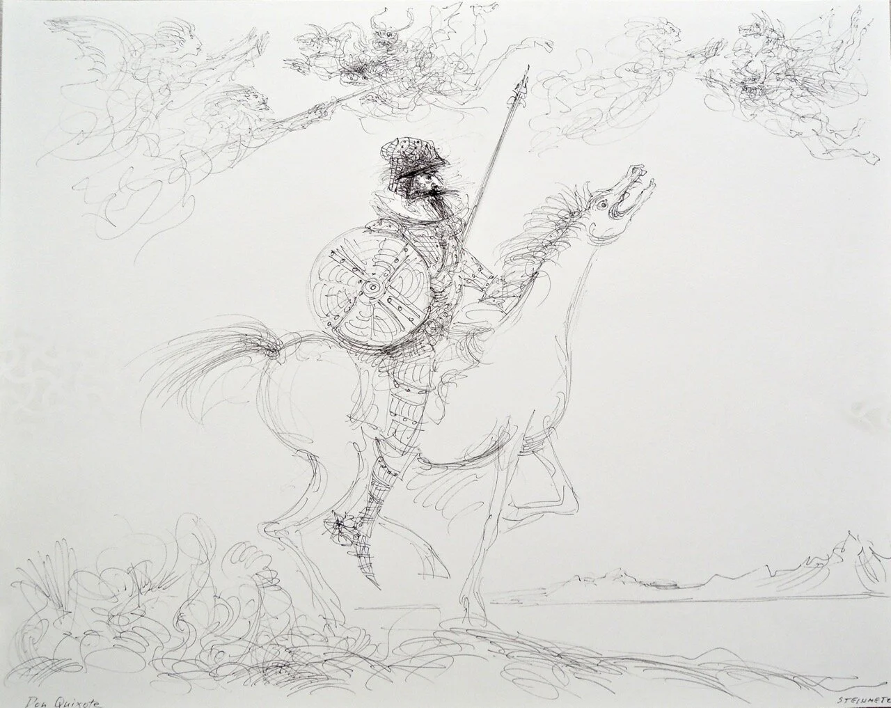 Don Quixote.19x24inches..jpg
