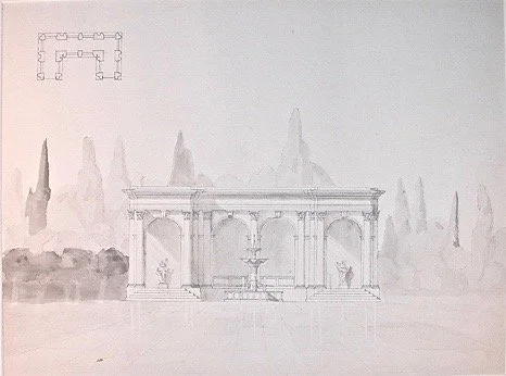 Study for Fountain with Loge.20x30.$900.jpg
