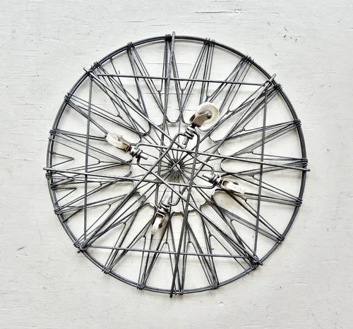 Collapsible Antique Folding Laundry Basket — Gurari Collections