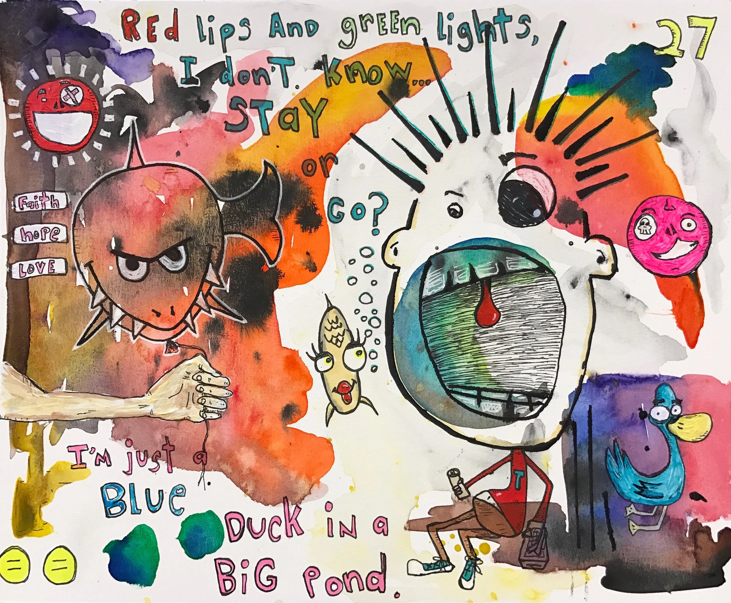 Red Lips and Green Lights