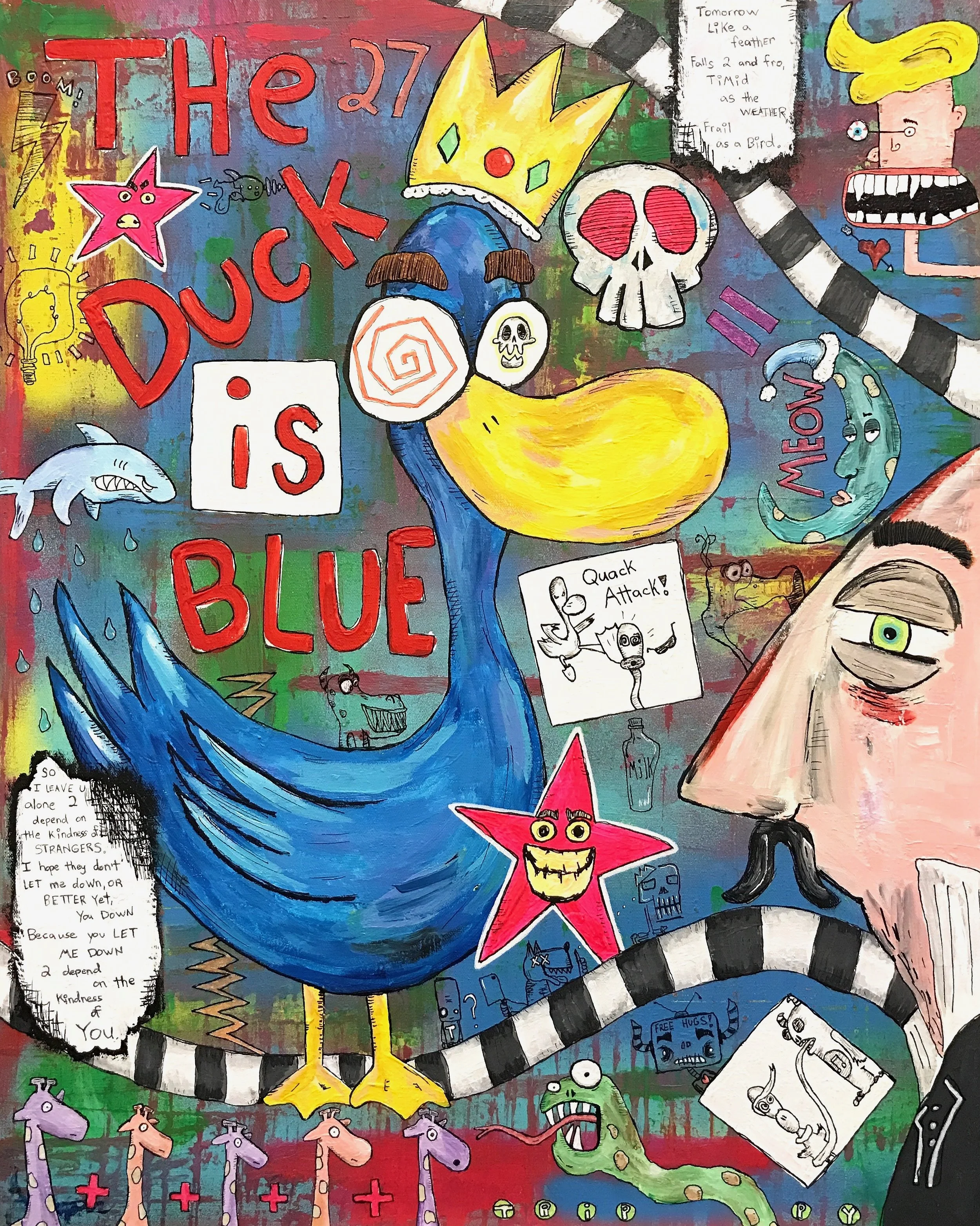 The Duck is Blue