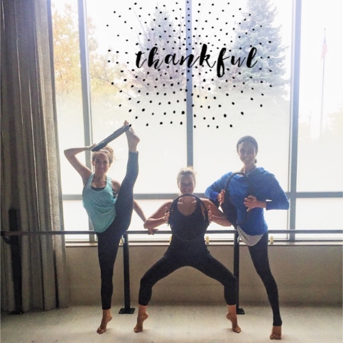 Tess- Thanks for coming to my classes, cheering me on and for all of your helpful advice! Lauren of "Sweat with Lauren Hefez" - I'm forever grateful for your support and encouragement. "Work" brought us together and I can never say thank you enough for all you've done for me. Love you!
