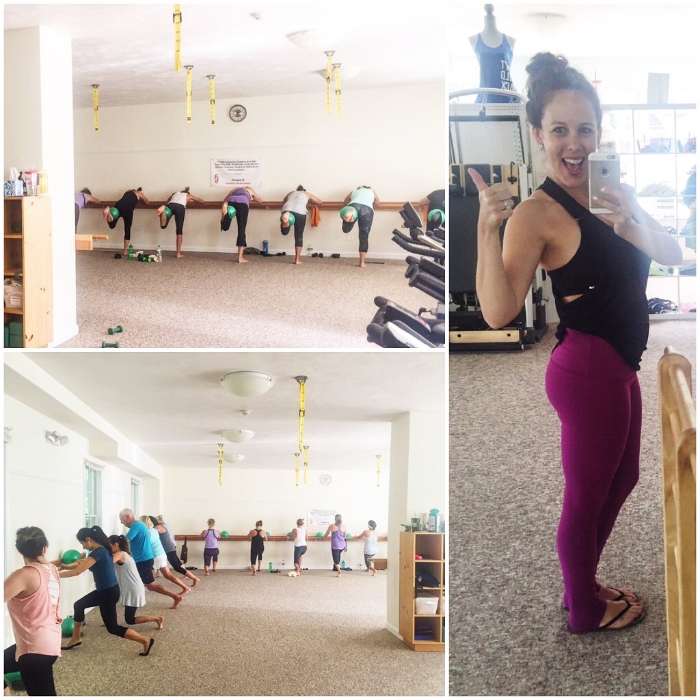 Impromptu class on the Cape at Fitness Directions, Falmouth MA