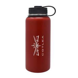 HYDRO FLASK 32 oz. Wide Mouth Water Bottle, Red
