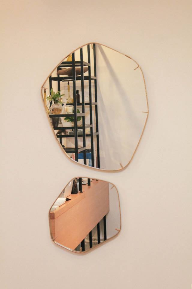 Handmade Irregular Shape Mirrors In Brass Obellery - Odd Shaped Wall Mirrors Handmade Irregular Shape Mirrors In Brass Obellery - Odd Shaped Wall Mirrors