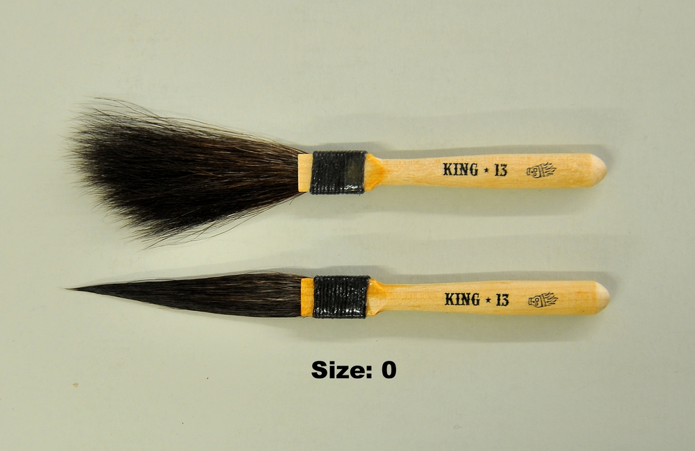 Andrew Mack King 13 Pinstriper Brush 2/0