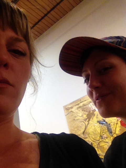 Good friend, old college roommate, and talented artist Sarah Mosk