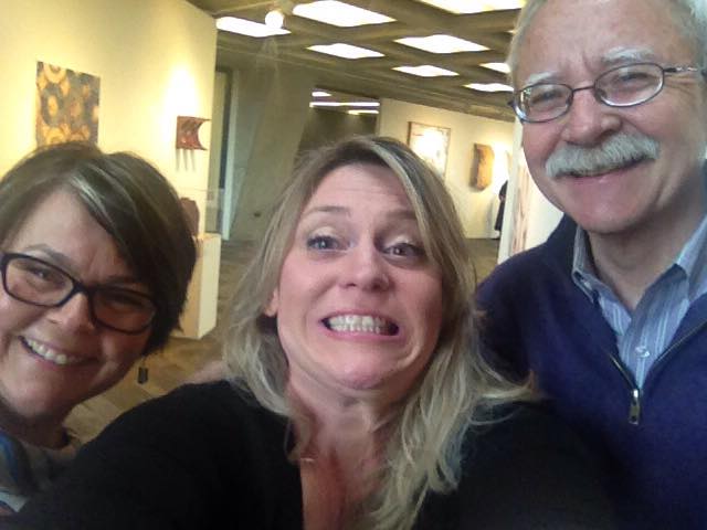 Good friends and wildly talented artists Rita Grendze and Jim Jenkins