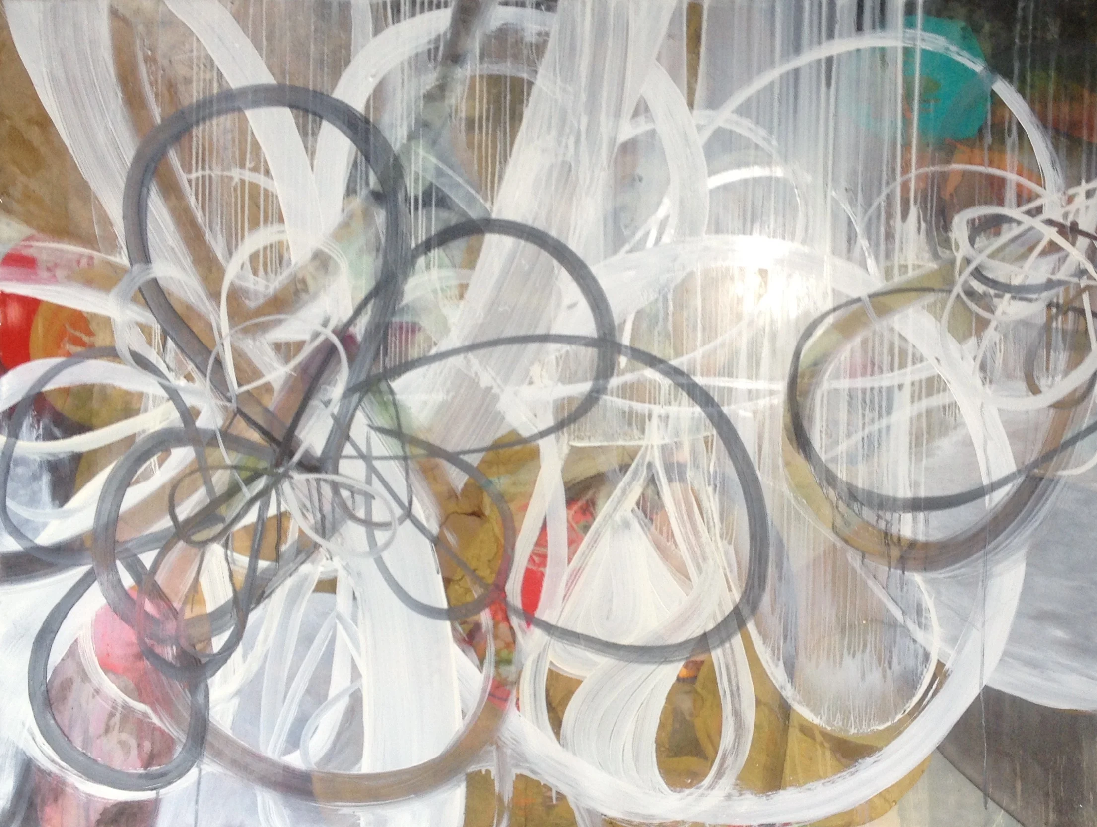 2015 Private Commission
3x4' Epoxy Resin & Mixed Media
"Blind Date," Water Street Studios, Batavia, IL