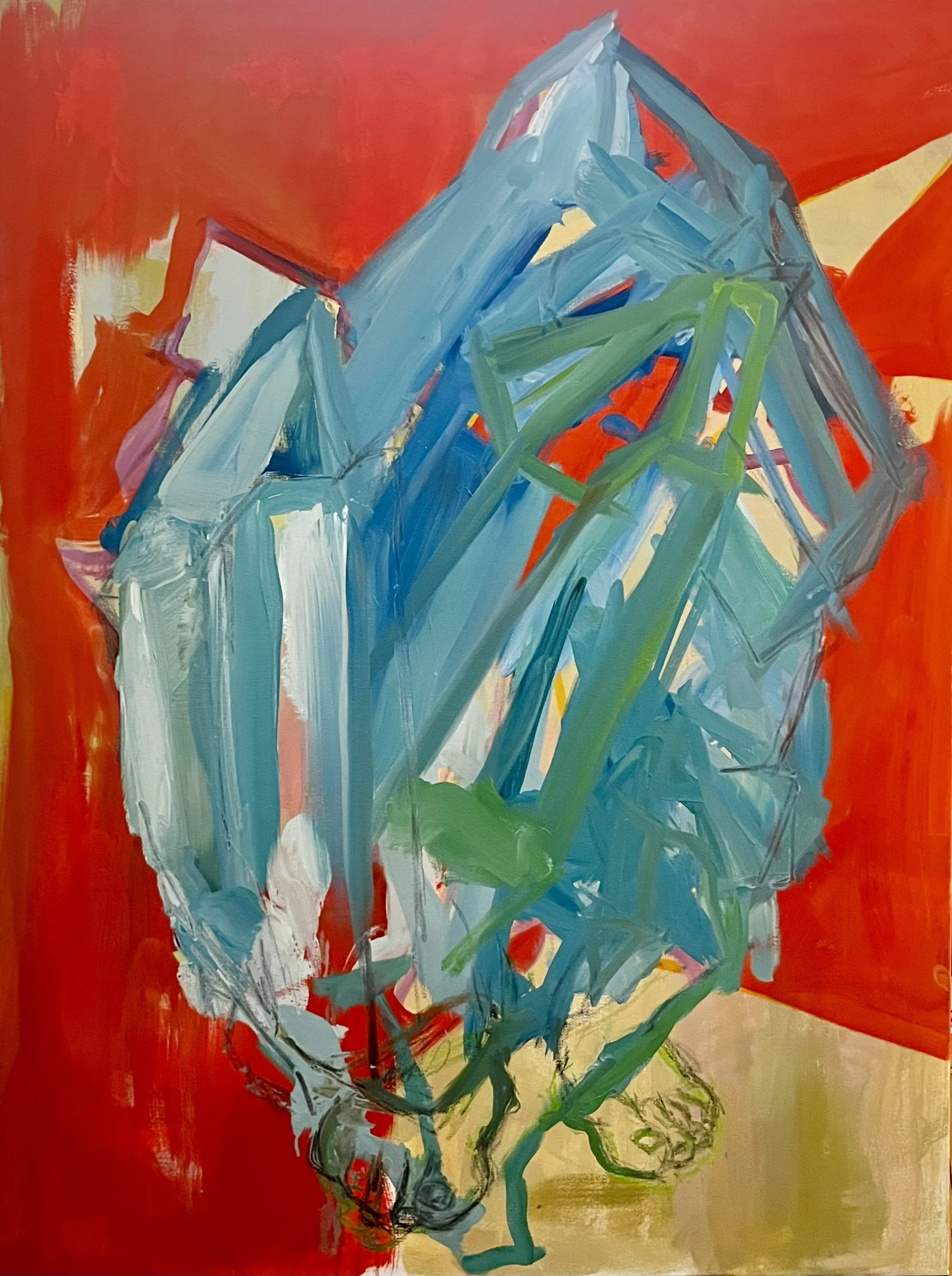 2025 "My Big TOE"
4x3' Oil on Canvas