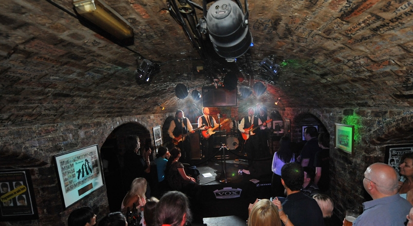 A Beatles tribute band at the Cavern Club (c) Cavern Club