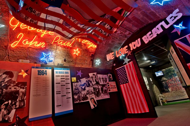 The Beatles Story is a permanent museum dedicated to the Fab Four. It's located at historic Albert Dock. (c) The Beatles Story