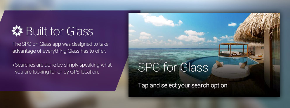 I tried the voice command, "Glass, order room service." It didn't work out.
