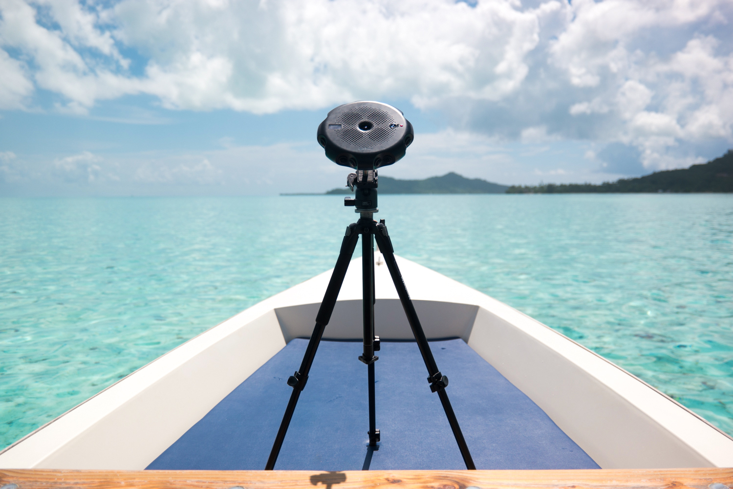 Our prototype camera exposed to the sun and humidity. Image courtesy of Wasim Muklashy .