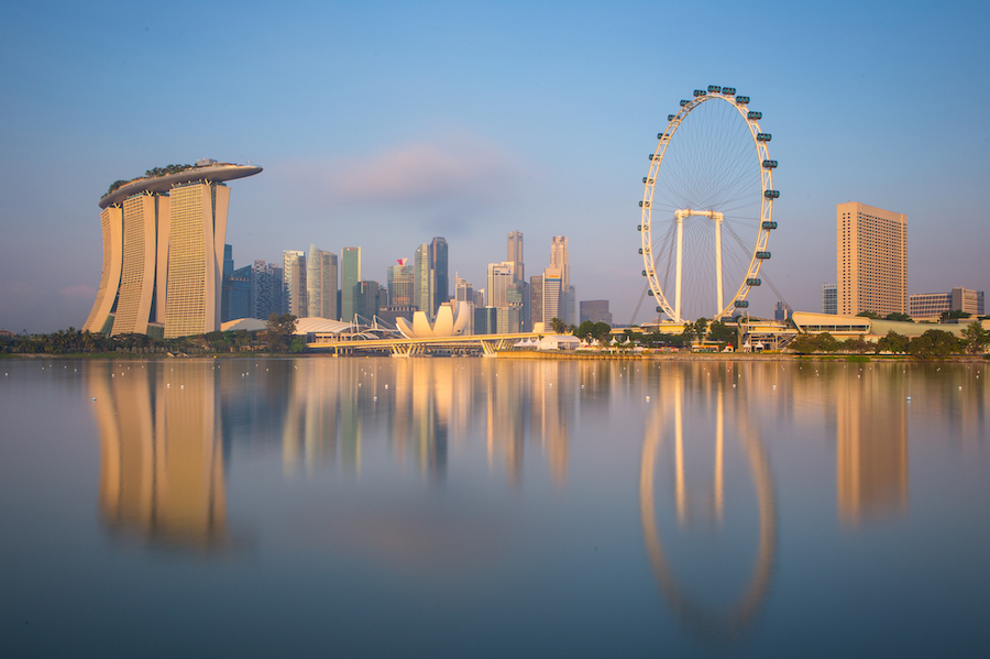  Singapore's skyline.&nbsp;Image Courtesy of the Singapore Tourism Board. 