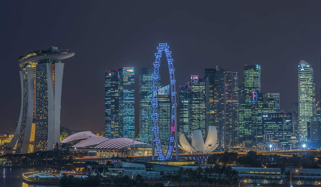  Everything lights up at night.&nbsp;Image Courtesy of the Singapore Tourism Board. 