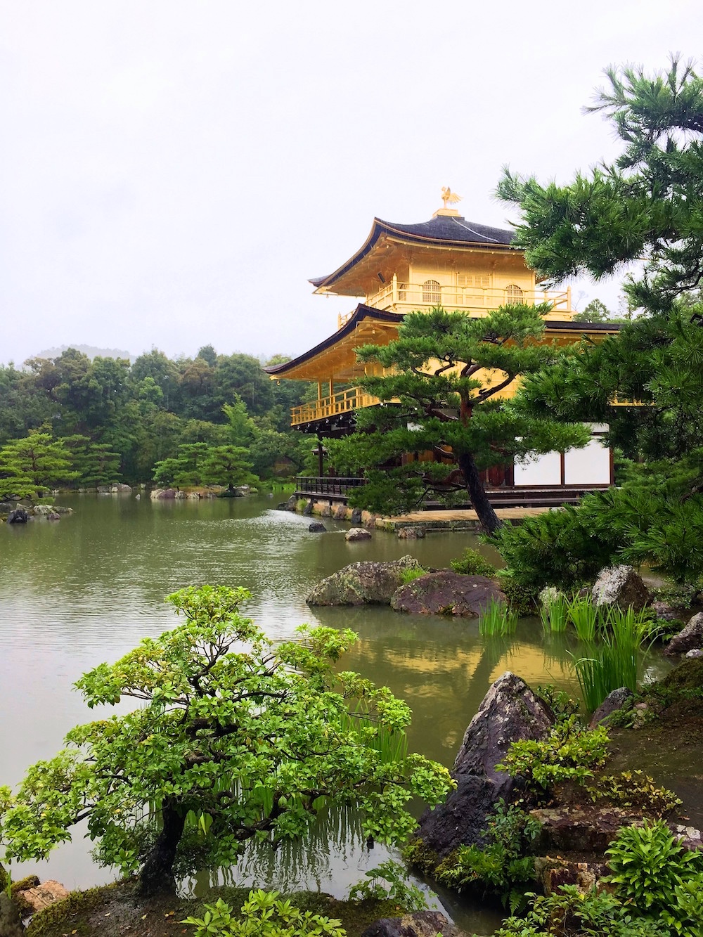 Kinkaku-ji is a Zen Buddhist temple in Kyoto, Japan. 