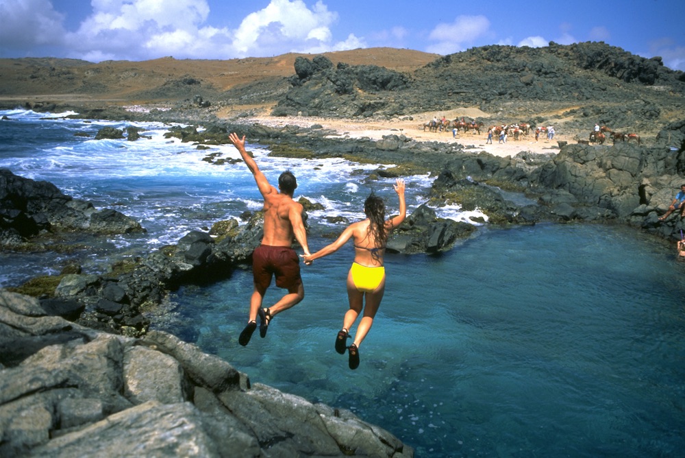 Arikok National Park accounts for approximately 18 percent of the Island. Image courtesy of the Aruba Tourism Authority.