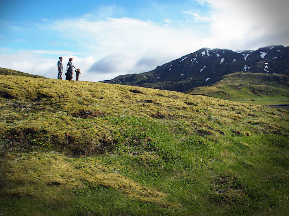 The hills are alive in Iceland.