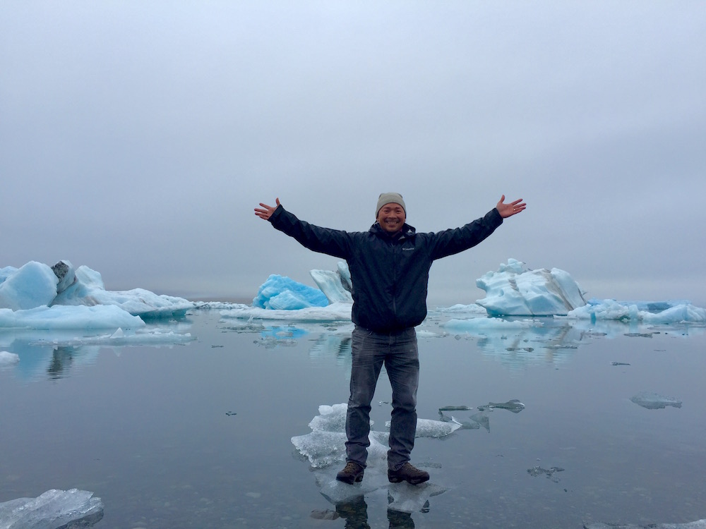 T Standing on an Iceberg.jpg