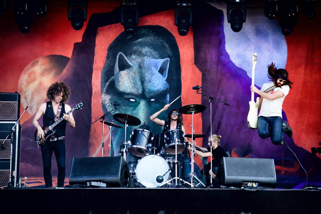 Wolfmother at the 2016 edition of Rock en Seine. Image courtesy of Rock en Seine.