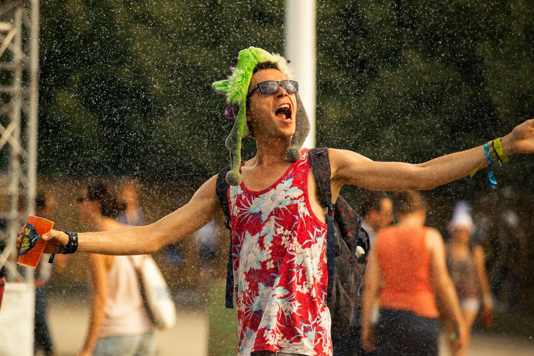 Yeah, he's feeling it. Image courtesy of Rock en Seine.
