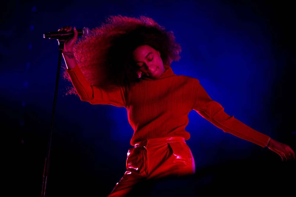  Solange took her seat at the table this year. Image courtesy of Betina Garcia. 