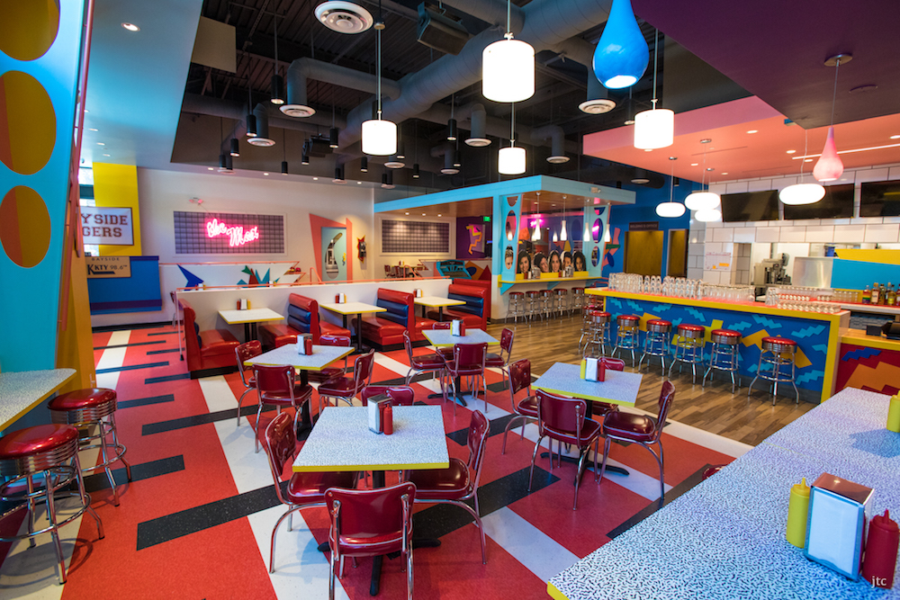 Saved by the Max is a full-scale replica of The Max restaurant as seen on 'Saved by the Bell.' Image courtesy of Tyler Curtis.