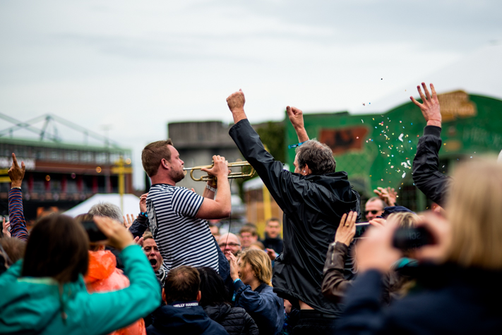  Bazzookas at Festival Village. Image courtesy of Lena Meyer. 