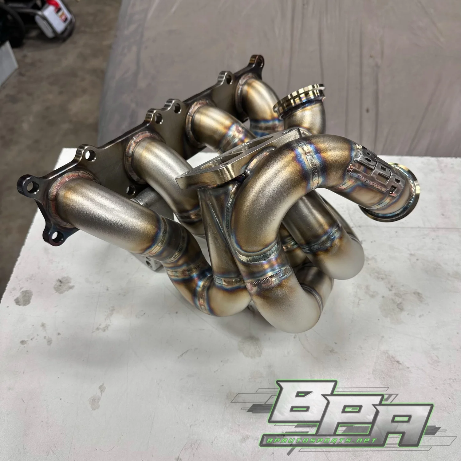 Neon SRT-4 Top Mount Exhaust Manifold — BP Autosports, LLC.