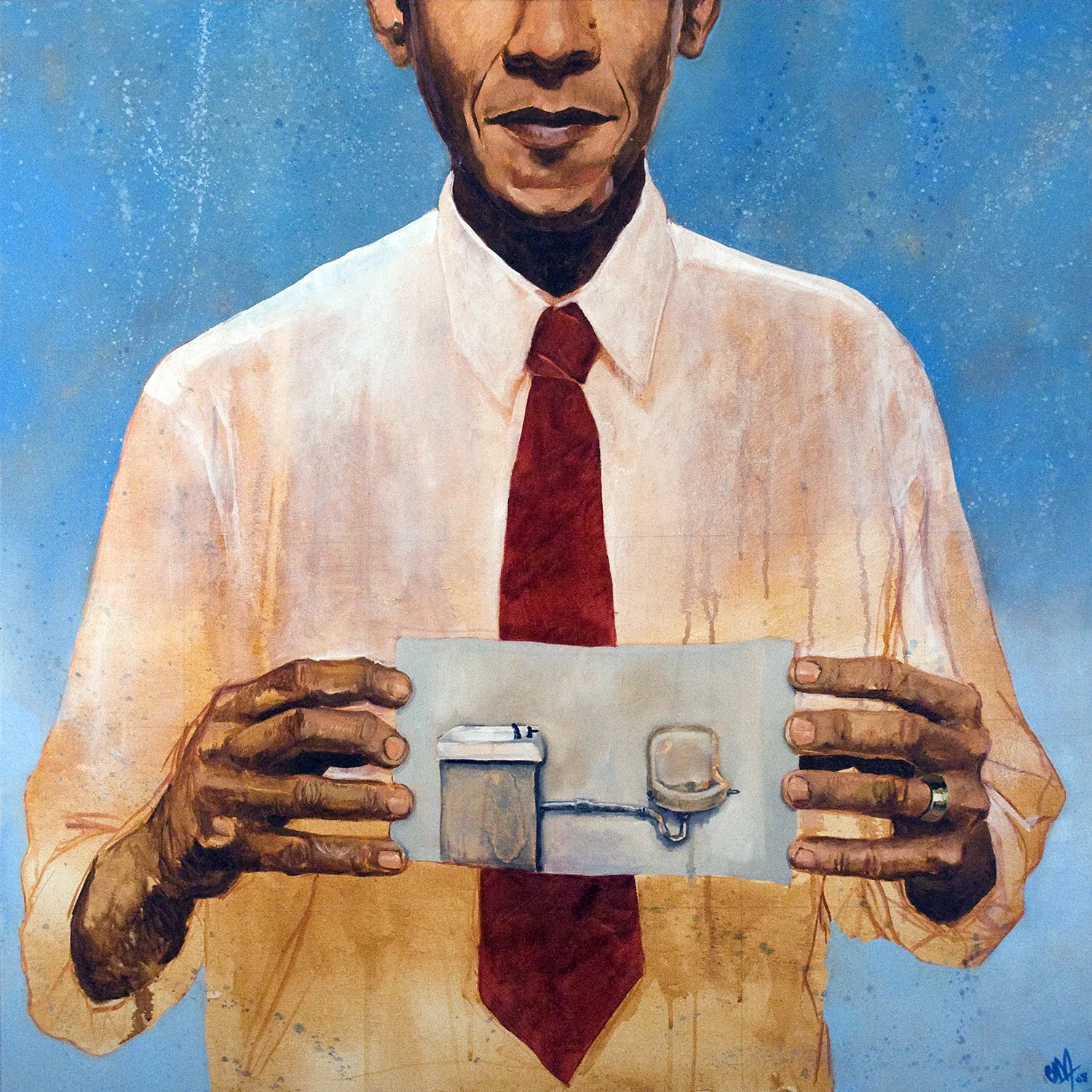 Opportunity 36 X 36 oil on canvas