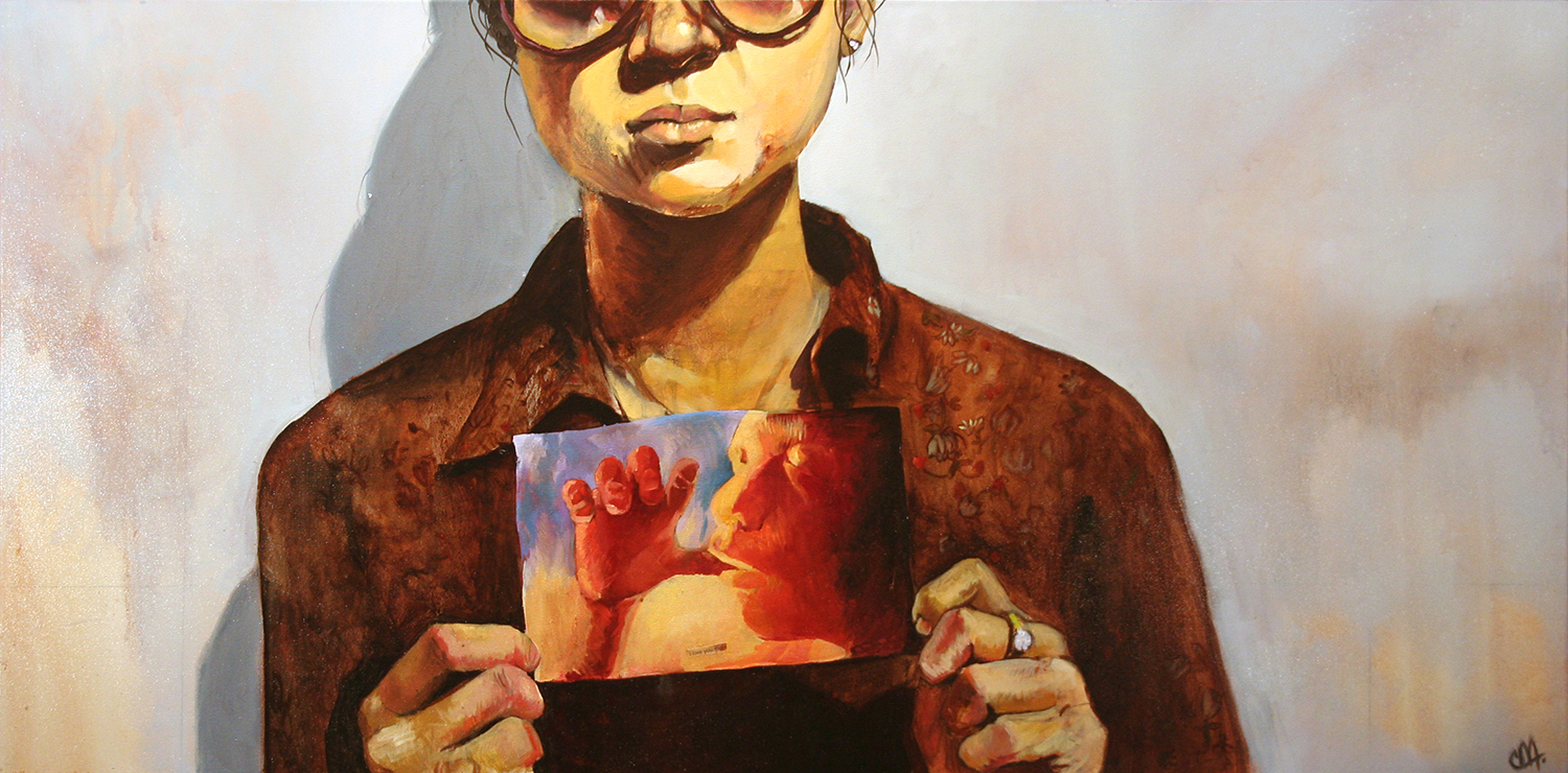 Life 24 X 48 oil on canvas