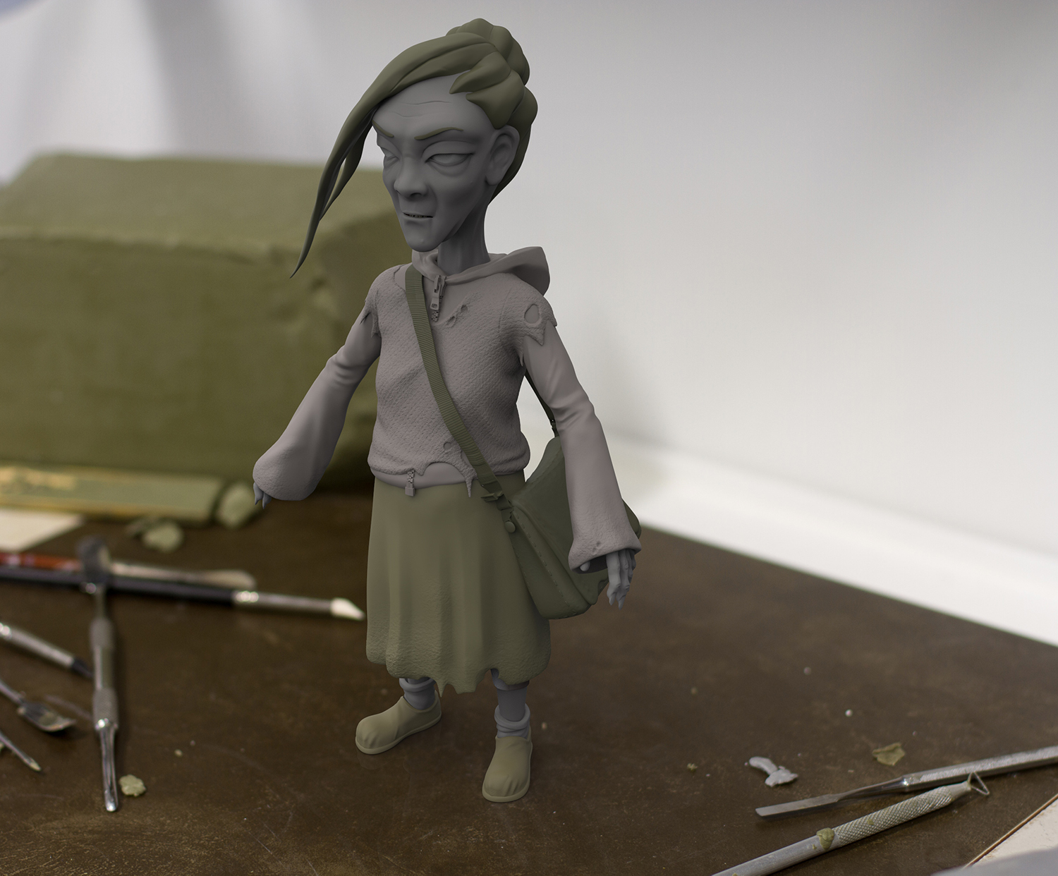 "Bags" Concept Sculpt