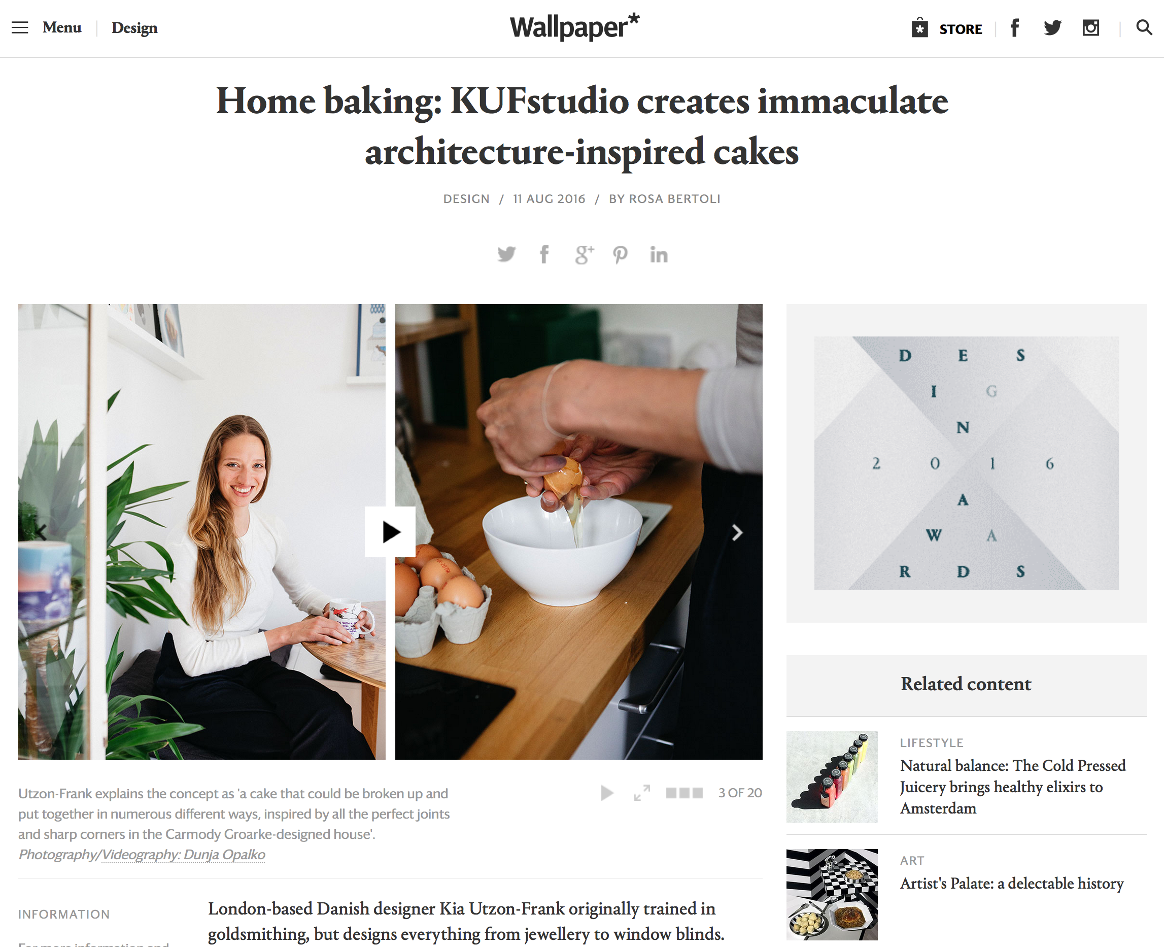 Wallpaper* Magazine x KUFstudios