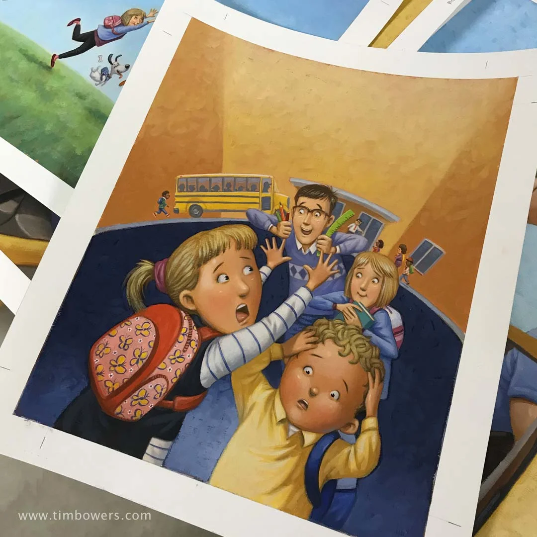 The cover art, before changes were requested. That’s part of the process. Revisions, revisions…