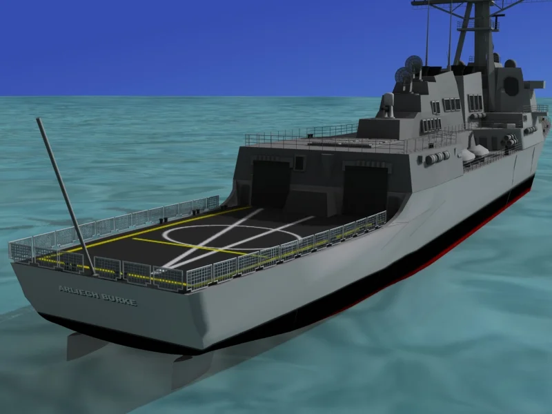 USS Arleigh Burke Class Destroyer