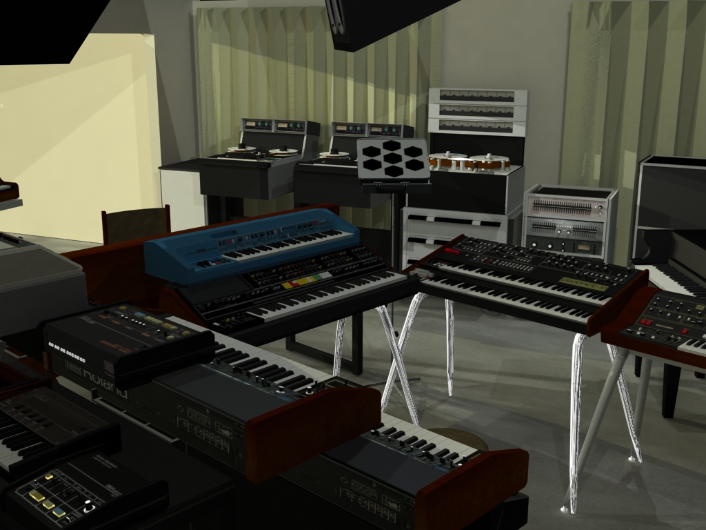 Vangelis Record Studio