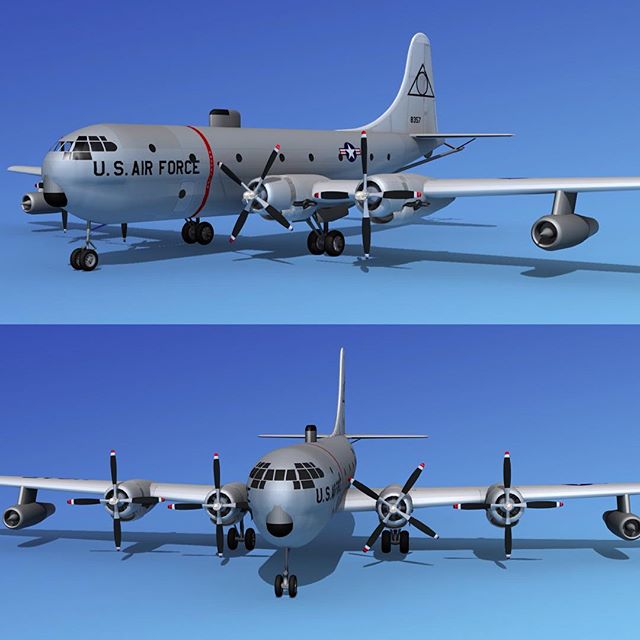 Boeing KC-97 #boeing #boeinglovers #boeingfans #boeingpilots #aircraft #militaryaircraft #dreamscape3dmodels #3daircraft #planes #planegeek #3dartist #dreamscapestudios #aviationlovers #militaryplane #usaf #instaplane
