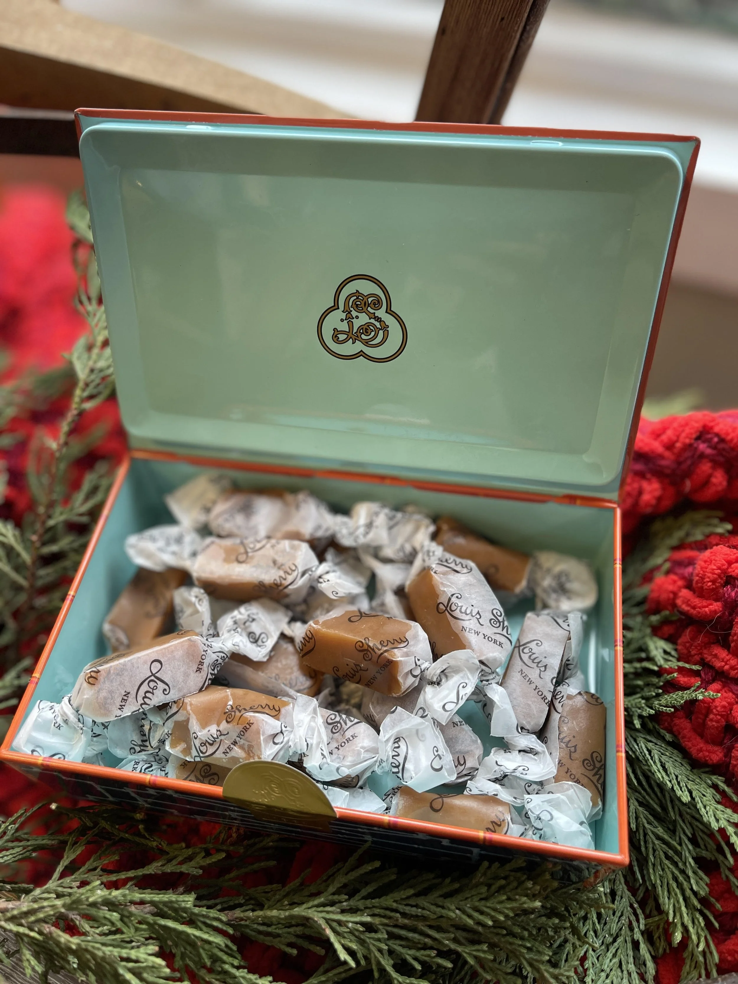 louis sherry caramels open box.jpg