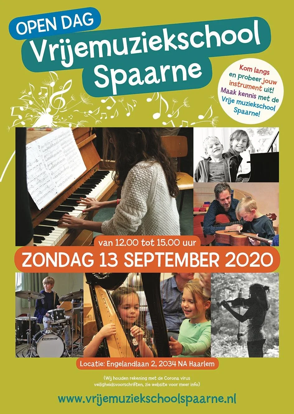 Open Dag Vrije Muziekschool Spaarne